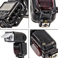 Mcoplus Speedlite MK910 HSS Blitzgerät (LZ 60) für Nikon | 1/8000 | i-TTL/TTL kompatibel wie der SB-910-22